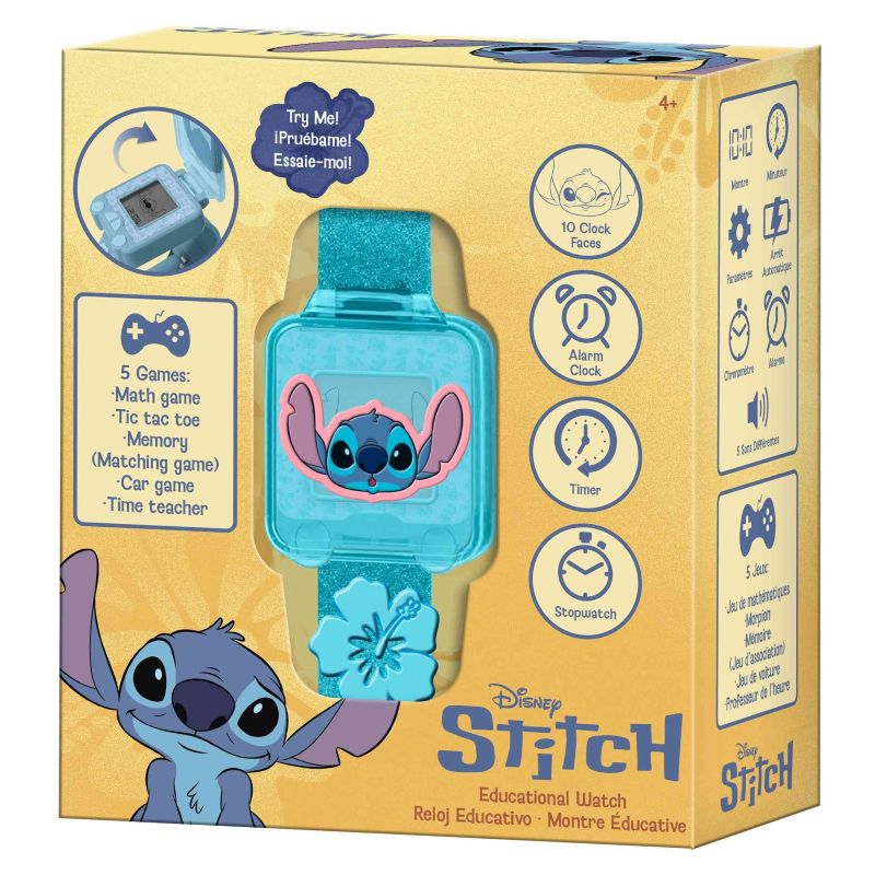 Образователен дигитален часовник Stitch