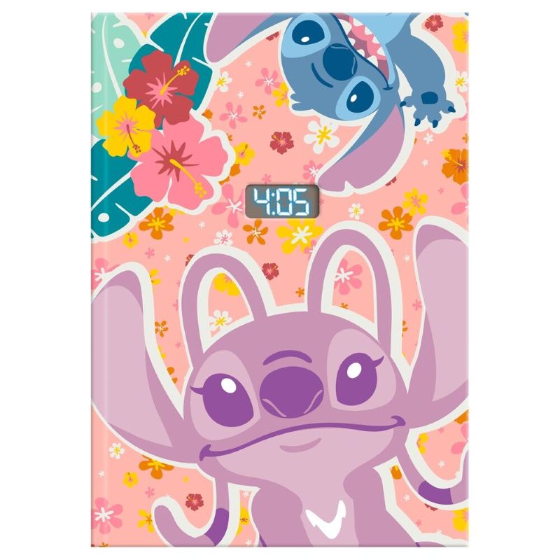 Тефтер с LCD часовник Stitch