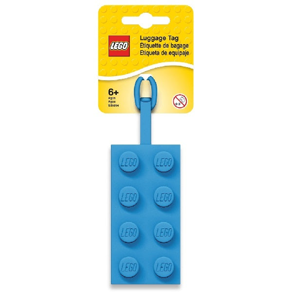 LEGO етикет (бадж) за багаж - син