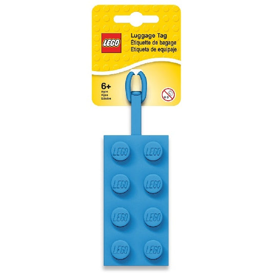 LEGO етикет (бадж) за багаж - син