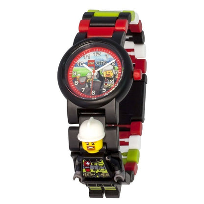 LEGO City пожарникар 2019 детски часовник