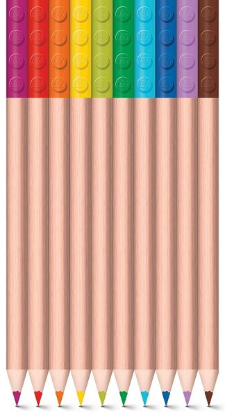 LEGO моливи - цветни 12 бр.