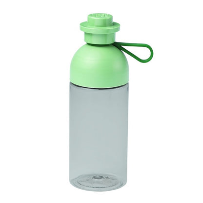 LEGO прозрачна бутилка за пиене 0.5 L - зелена