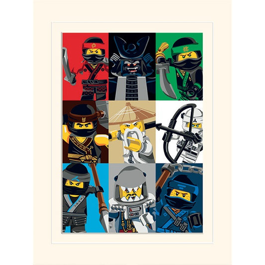 LEGO NINJAGO MOVIE преспапие с всички герои