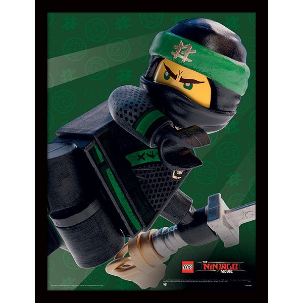 Картина Lego Ninjago movie Lloyd в остъклена рамка