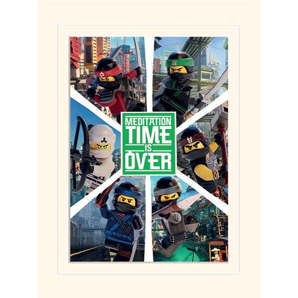 LEGO NINJAGO MOVIE шест нинджи преспапие