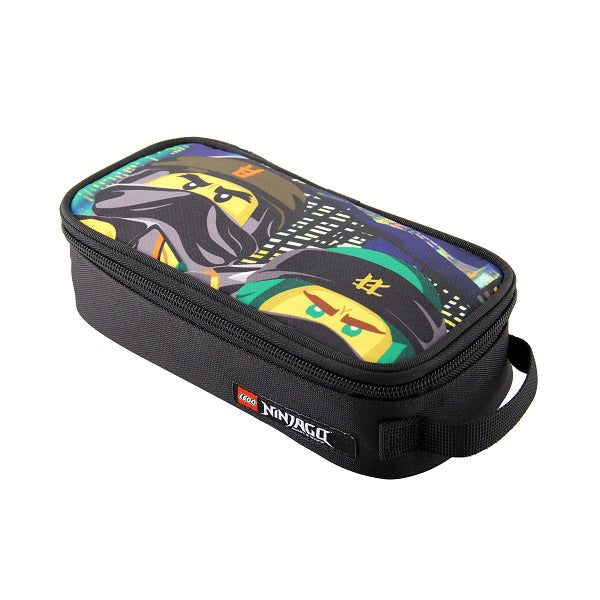 Ученически несесер LEGO NINJAGO Urban Brown/Green мек без съдържание