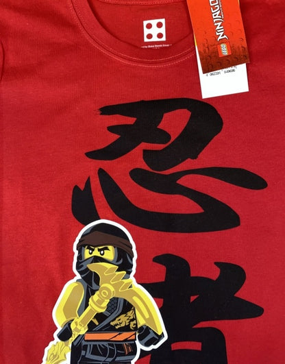 Тениска LEGO Ninjago Cole red, размер 128