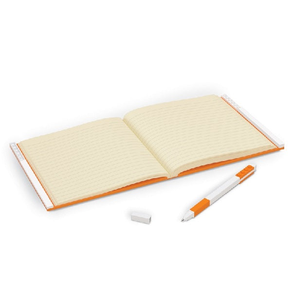 LEGO заключваща се тетрадка с гел химикал, оранжева