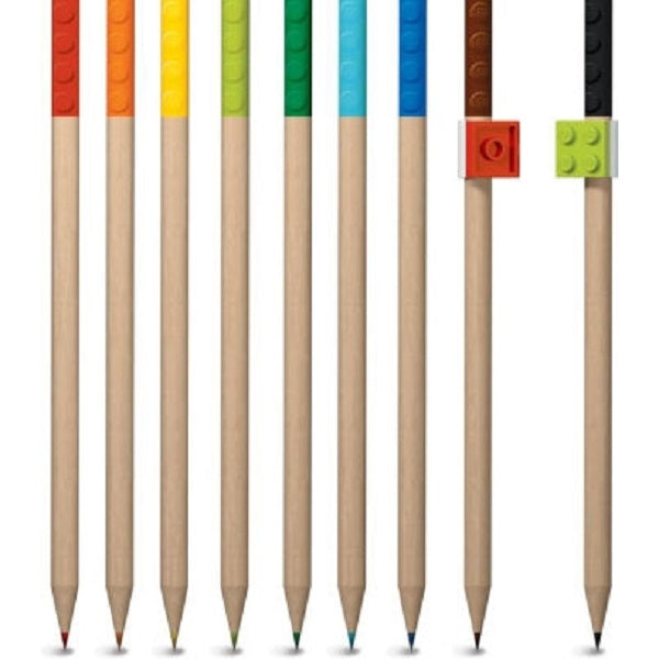 LEGO моливи - цветни 9 бр.