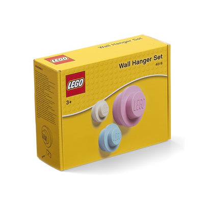 LEGO закачалки за момичета - 3 броя (бяла, синя, розова)