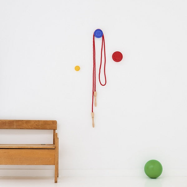 LEGO класически закачалки - 3 броя (жълта, синя и червена)