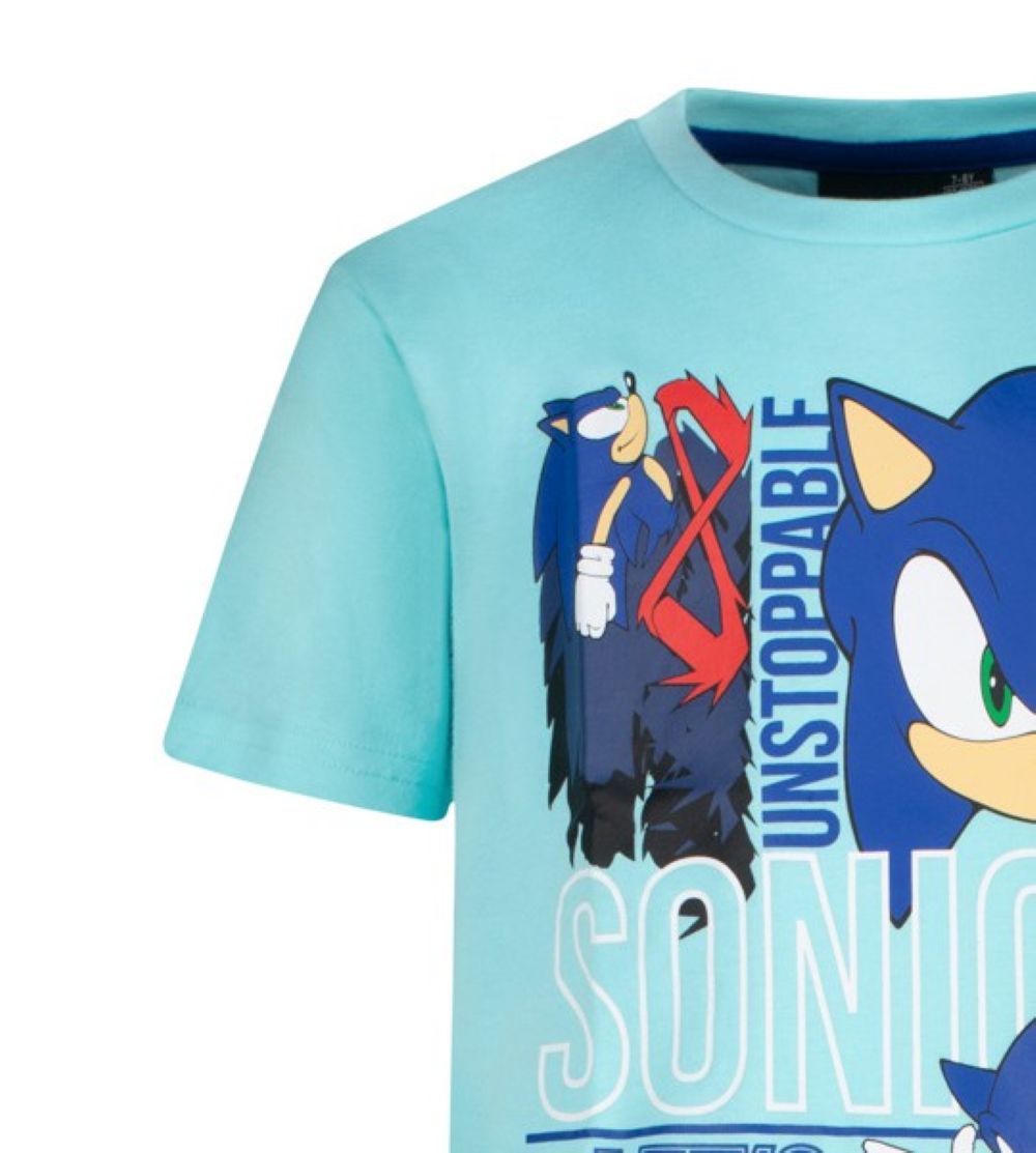 Тениска Sonic Let's go, размер 116