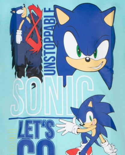 Тениска Sonic Let's go, размер 116