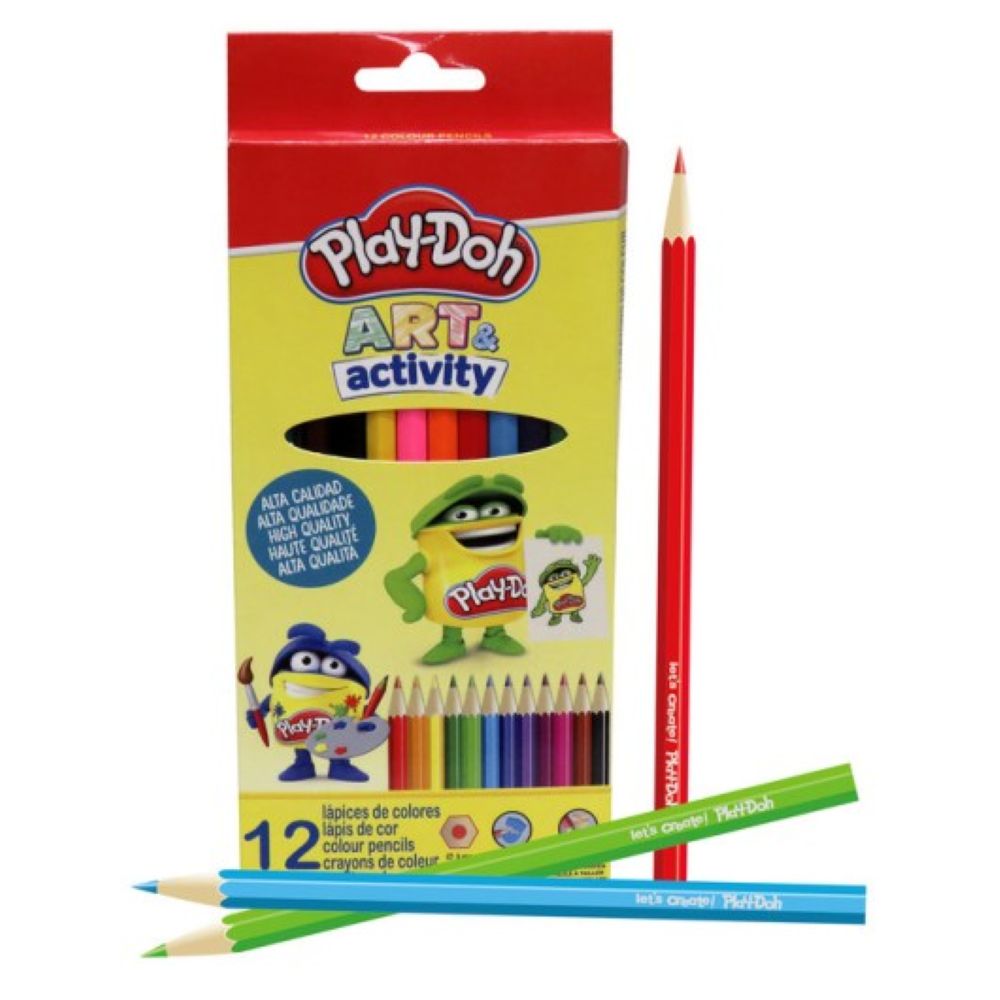 Моливи Play Doh -12 цвята