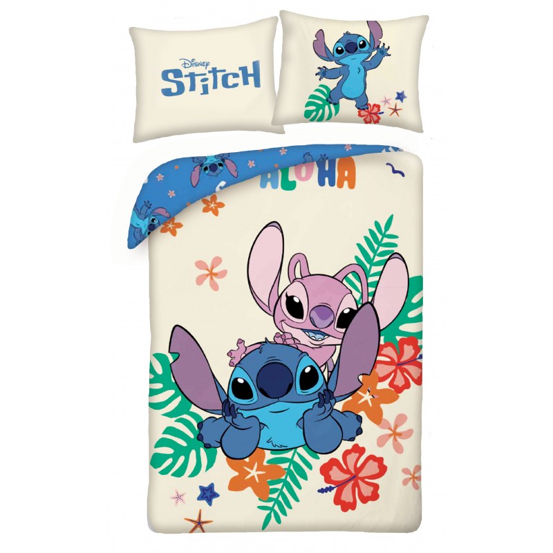 Детски спален комплект Stitch and Angel Ohana