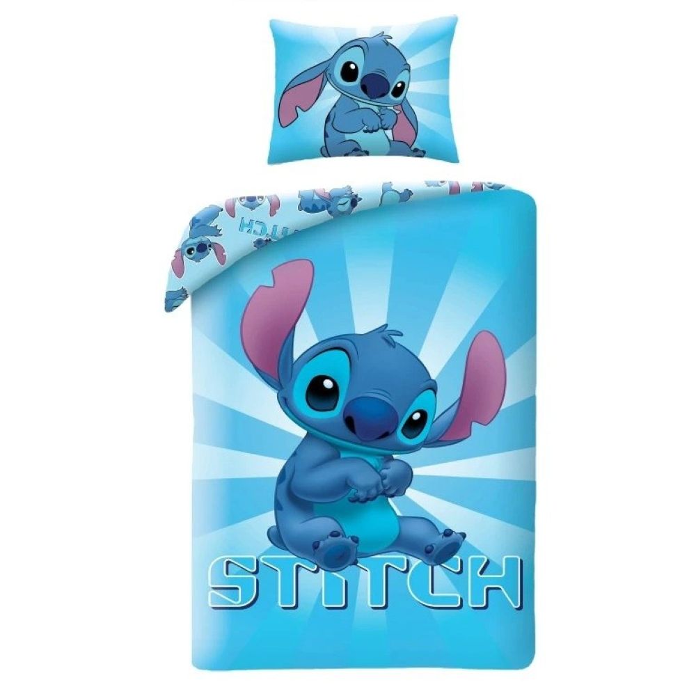 Детски спален комплект Stitch blue