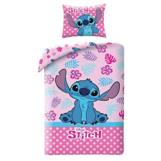 Детски спален комплект Stitch pink