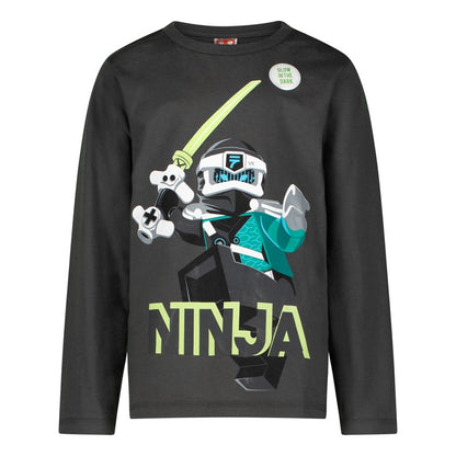 Блуза LEGO Ninjago светеща в тъмното, размер 128