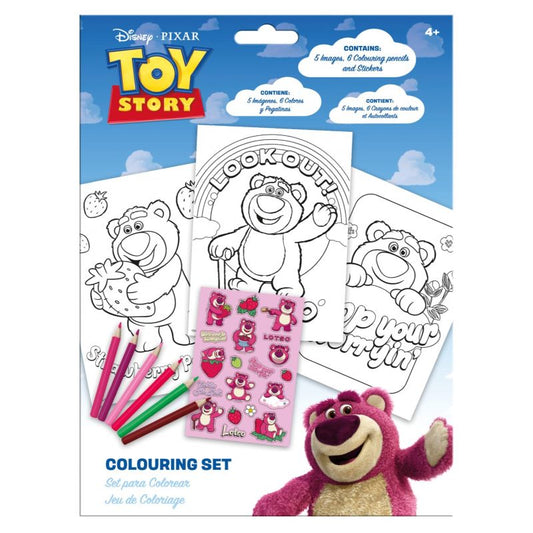Комплект за оцветяване със стикери Lotso