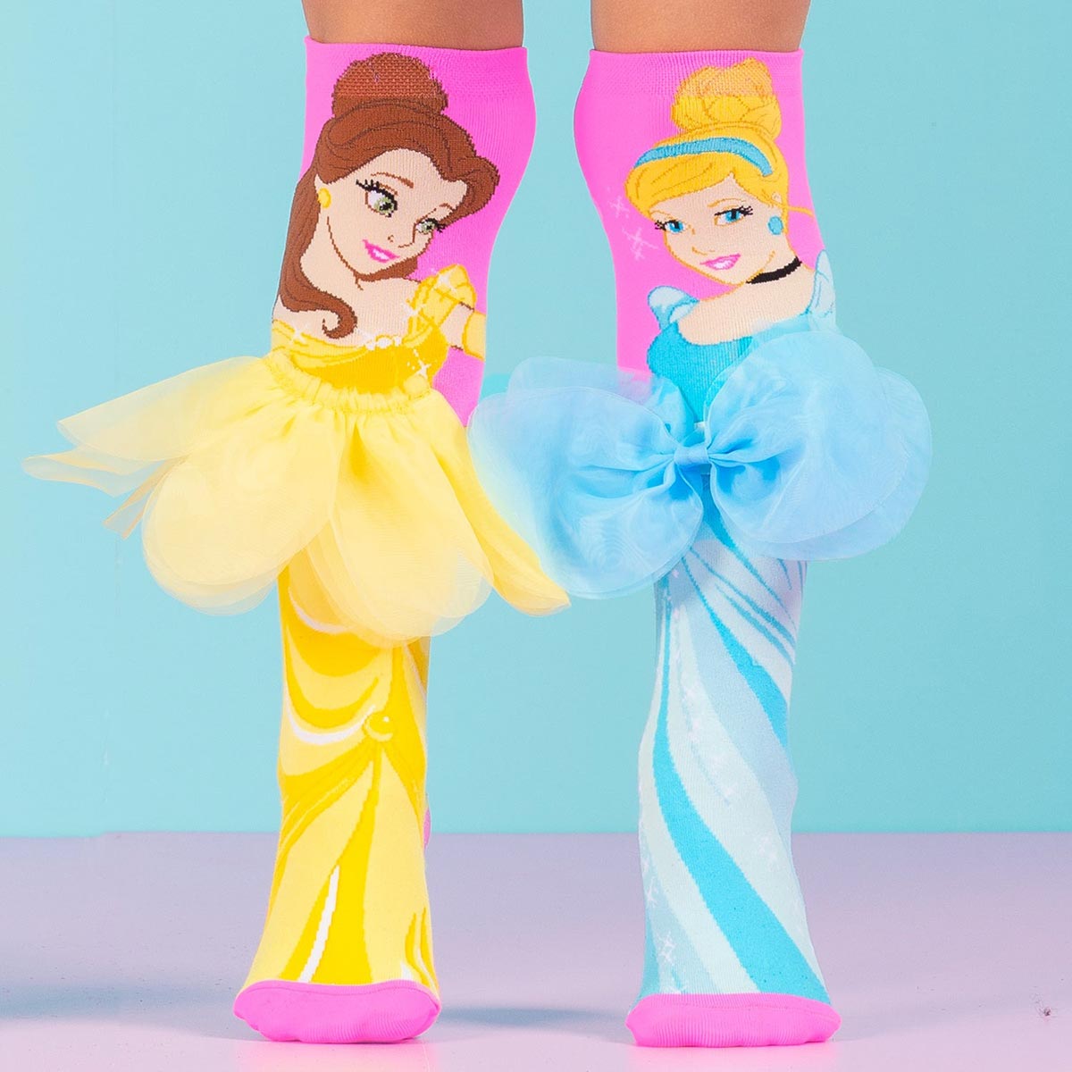 MADMIA чорапи Cinderella and Belle - подходящи за подарък