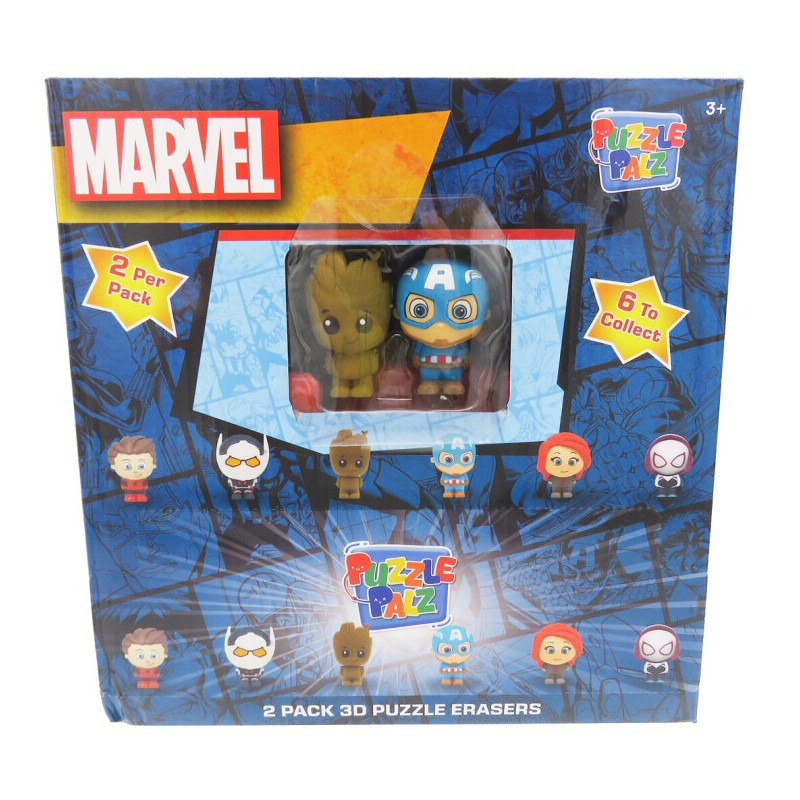 Сет от две пъзел гуми MARVEL, колекционерски