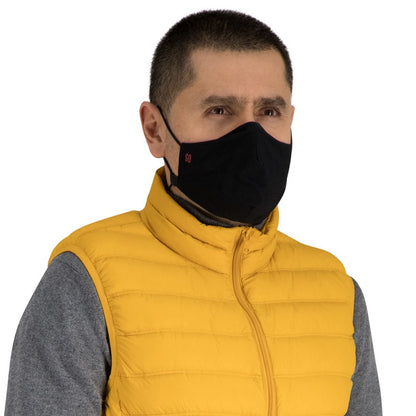 Маска GQWhite черна за възрастни и тийнейджъри