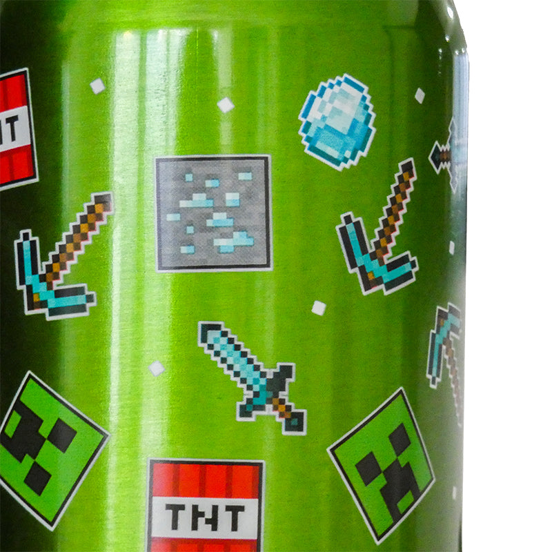 Алуминиева бутилка Minecraft, 500 ml, 3 дизайна