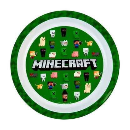 Пластмасова чиния Minecraft Skins