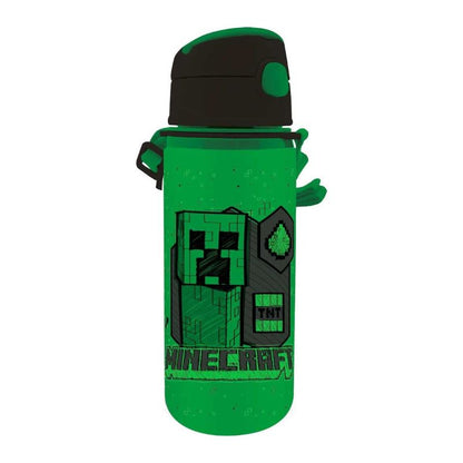 Метална бутилка Minecraft с гланцово покритие 600 мл