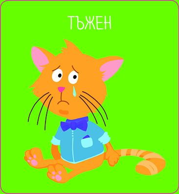 Мемори карти с противоположностите