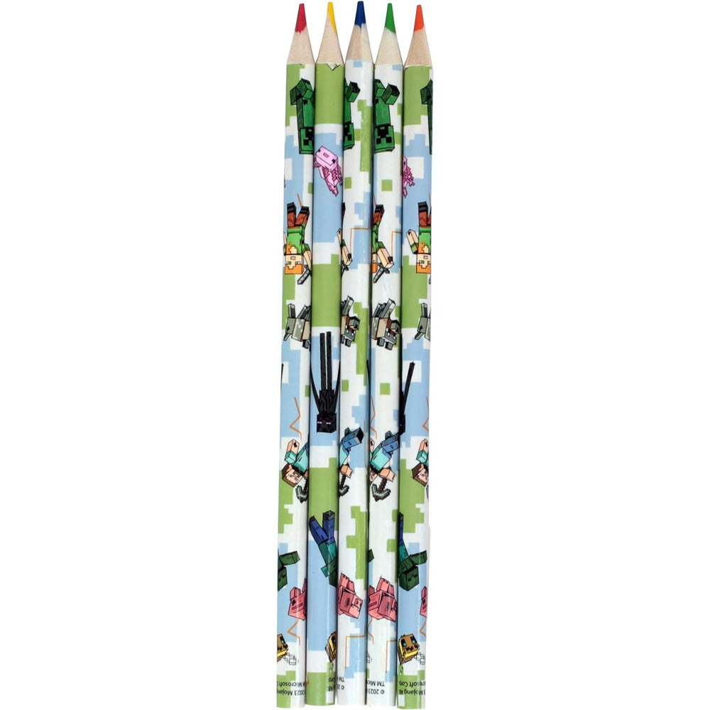 Комплект с ученически пособия Minecraft Adventure, 12 части