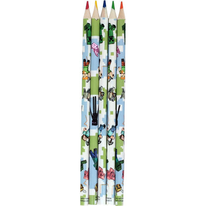 Комплект с ученически пособия Minecraft Adventure, 12 части