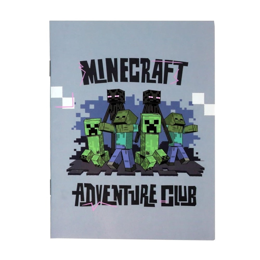 Комплект с ученически пособия Minecraft Adventure, 12 части