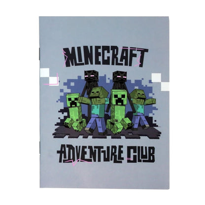 Комплект с ученически пособия Minecraft Adventure, 12 части