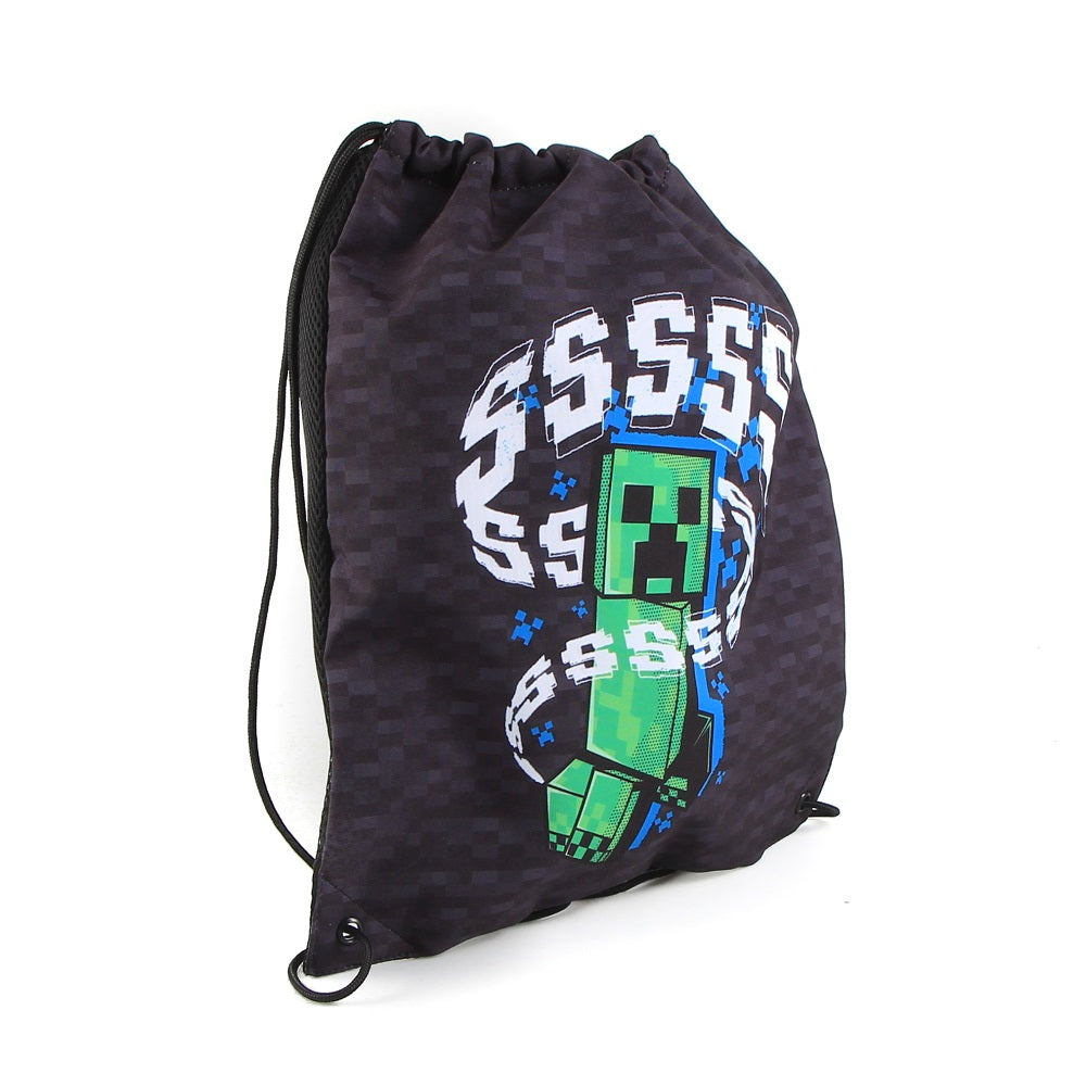 Ученическа спортна торба MINECRFT Creeper