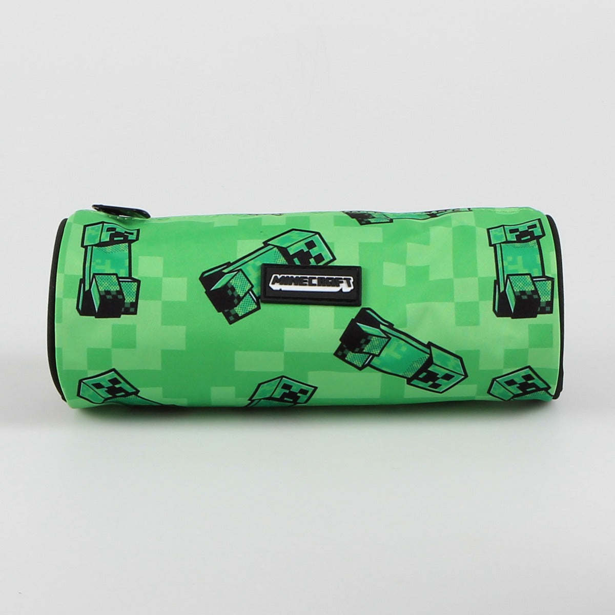 Ученически несесер, цилиндър, MINECRAFT Creeper head без съдържание