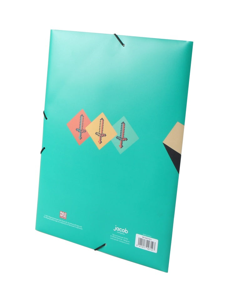 Папка с ластик MINECRAFT Alex & Enderdragon