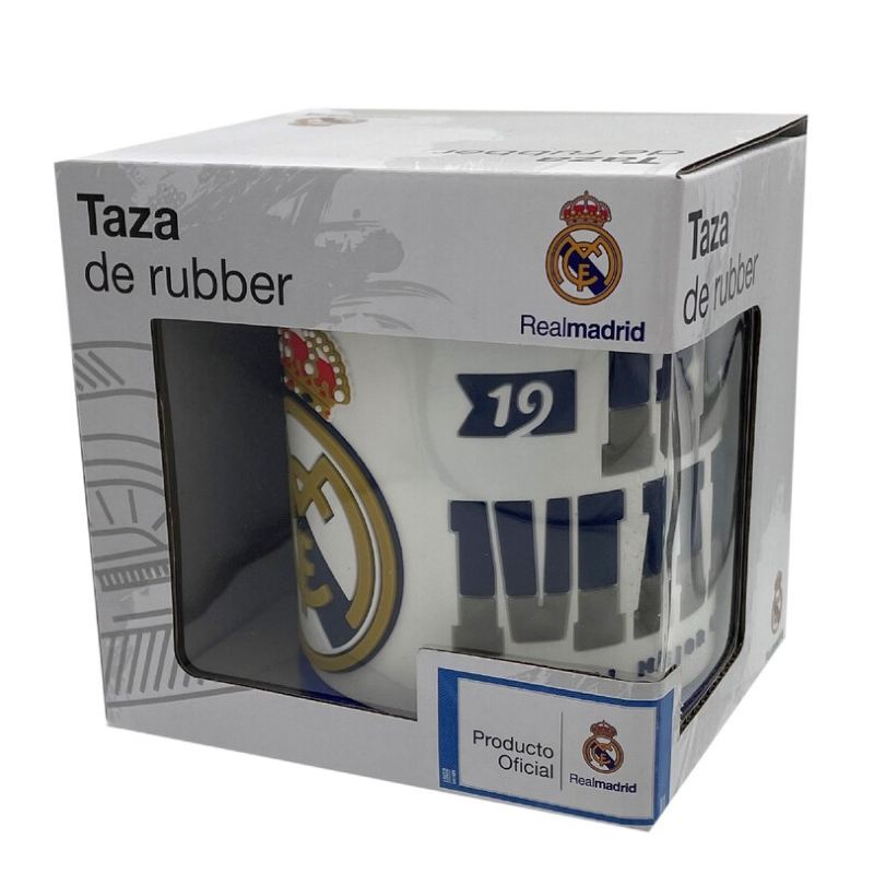 Пластмасова чаша Real Madrid с гумени надписи