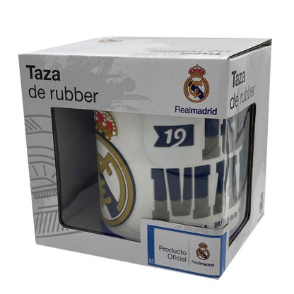 Пластмасова чаша Real Madrid с гумени надписи