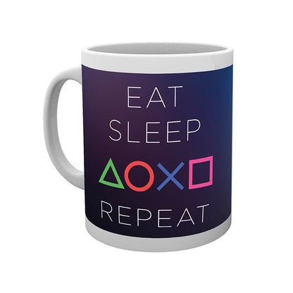 Чаша Playstation Eat, Sleep, Repeat