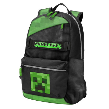Раница Minecraft Creeper Green светеща в тъмното