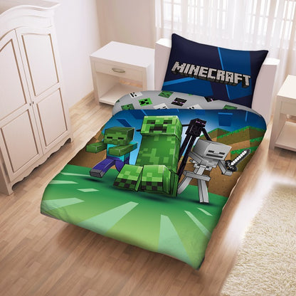 Детски спален комплект Minecraft Mobs