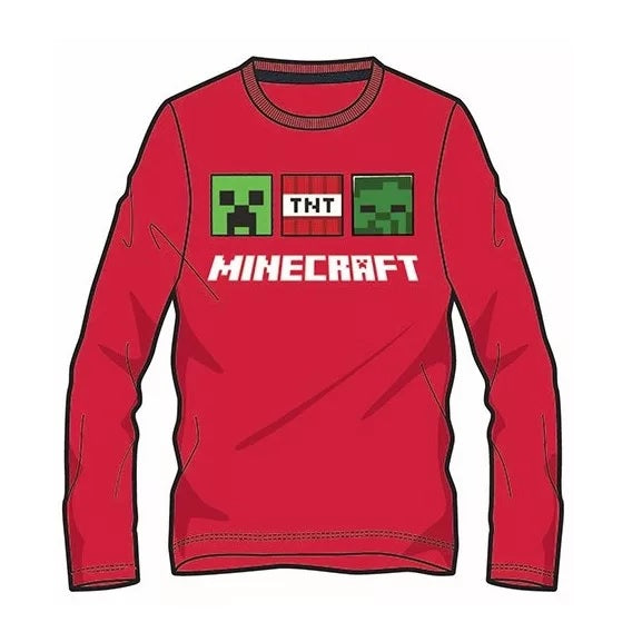 Блуза Minecraft Red, размер 128