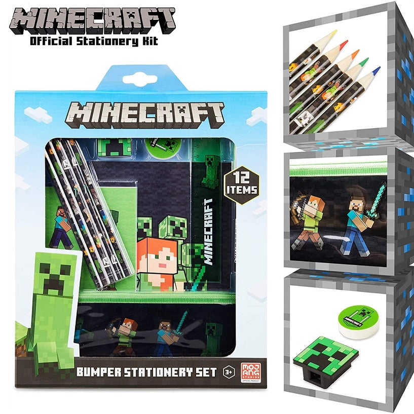 Сет Minecraft с ученически пособия, 12 части