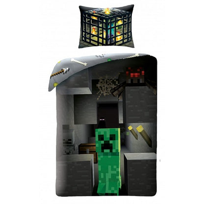 Детски спален комплект Minecraft Creeper