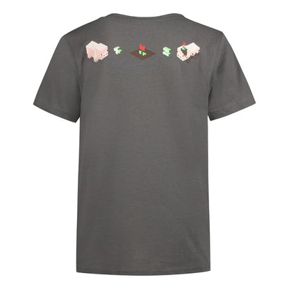 Тениска Minecraft Еarth Gray, размер 128