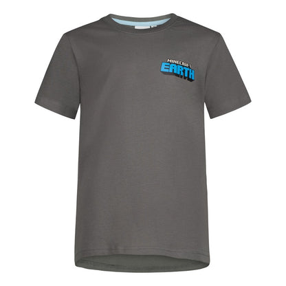 Тениска Minecraft Еarth Gray, размер 128