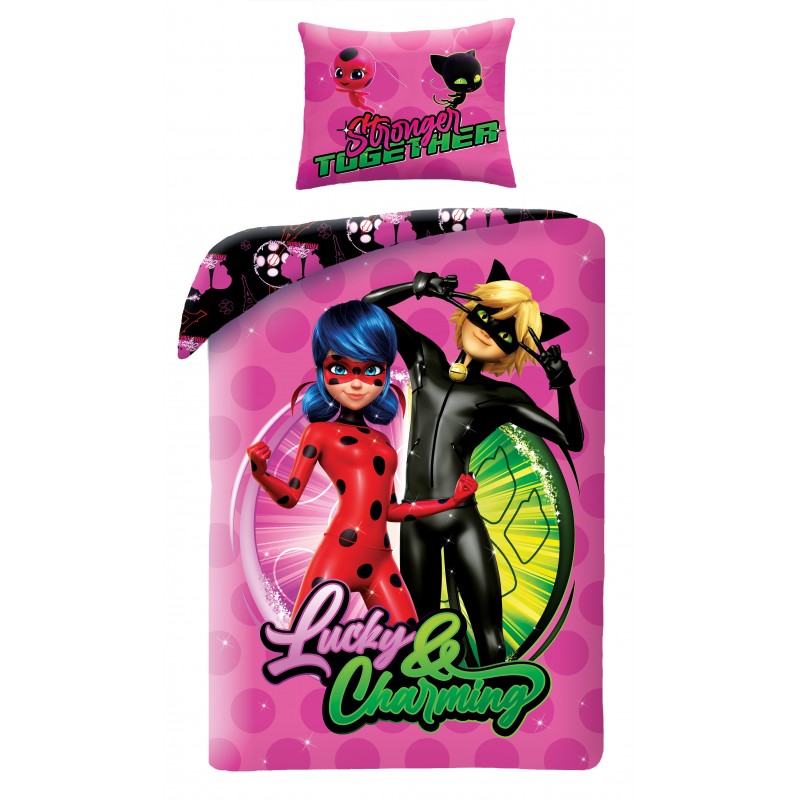 Детски спален комплект Калинката и Черния котарак Lucky