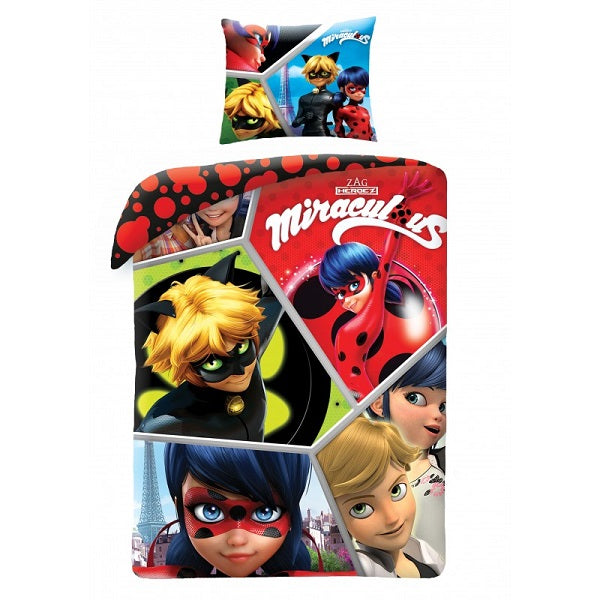 Детски спален комплект Калинката и Чeрния котарак 5